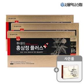 [비밀특가]6년근 투데이 홍삼정 플러스 스틱 60포 3세트(쇼핑백포함)