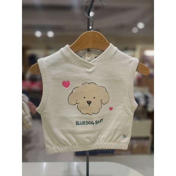 [파주점] [블루독베이비(IV)  구름도기브이넥 베스트  45A1422101