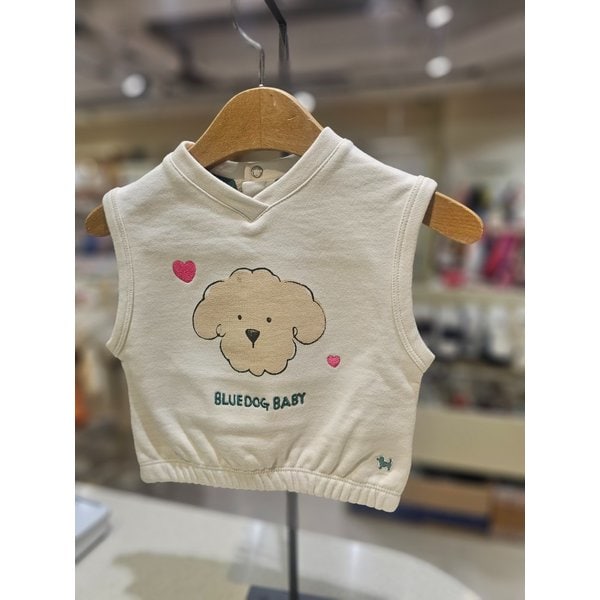[파주점] [블루독베이비(IV)  구름도기브이넥 베스트  45A1422101