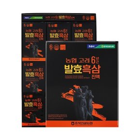 농협 고려 6년근 발효흑삼 진액 70ml x 30포