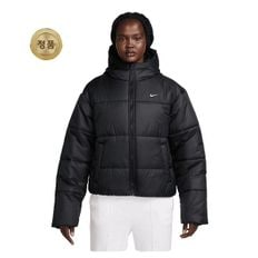 매장정품 나이키 NIKE 스포츠웨어 클래식 패딩 여성 써마 핏 루즈 후드 재킷 FZ5900-010 16724