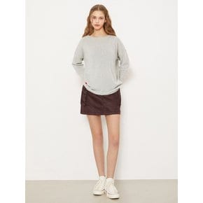 Cashmere Wool Blend Knit Top SZALKN1