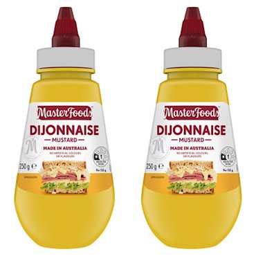  마스터푸드 디종네이즈 머스터드 소스 Masterfoods Dijonnaise Mustard 250g 2개