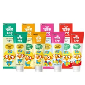 뽀로로 치약 90g 저불소/어린이/유아/과일 파인 멜론