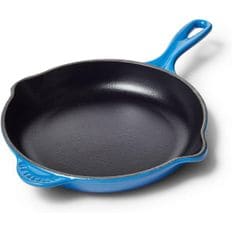 영국 르쿠르제 후라이팬 Le Creuset Classic Skillet 9 Exclusive Color Azure Blue 1632297