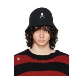 24 FW 마스터마인드 월드 블랙 Kangol 플립 잇 트로픽 버킷햇 241968M139004