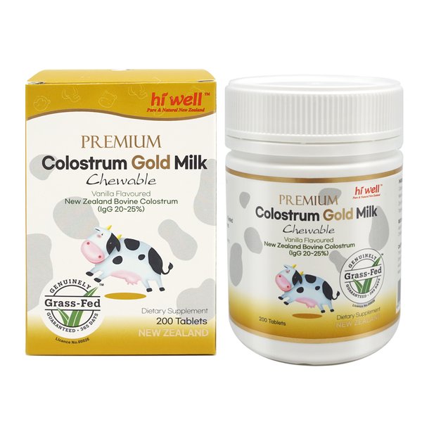 골드 초유 츄어블 200정 5개 뉴질랜드 초유 단백질 Colostrum