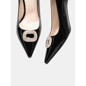 HAILEY 스틸레토 Patent Leather Black