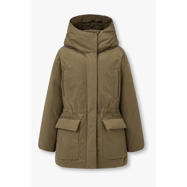 멀티 포켓 후디드 다운 자켓 7215417X05160