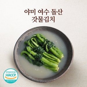 야미김치 전라도 여수 돌산 갓물김치 5kg