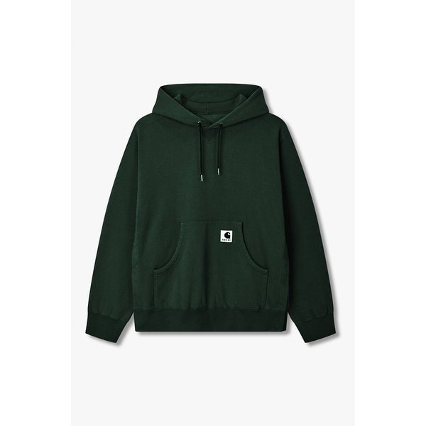 남성 코튼 저지 스냅 디테일 후디 6425320700000