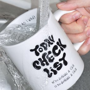 [무케] 오드빌_Do nothing x Chill 머그컵(370ml)머그잔 집들이 선물 홈카페