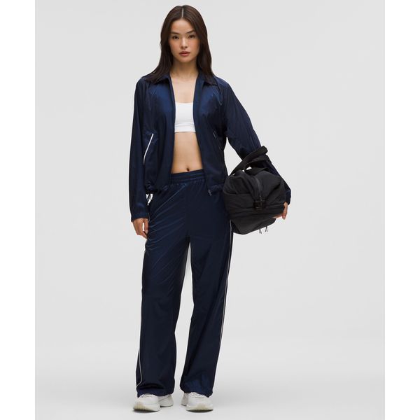 20% ▼ 스트래치 사틴 나일론 재킷 - CLBL/LTIV
