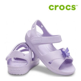 나이키 크록스 아동 샌들 /H12- 206245-530 Preschool Classic Cross-Strap Sandal Lavender