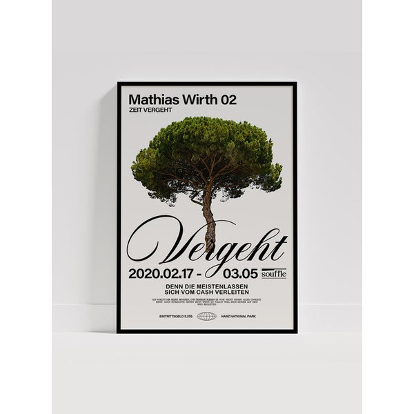 [souffle] vergeht 수플 A1 50x70 A2 사이즈