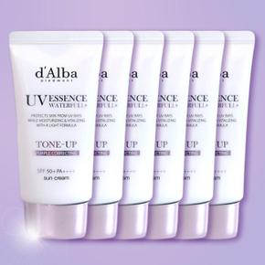 달바 워터풀 퍼플 톤업 선크림 비건 물광 50ml x 6개 (S35776204)