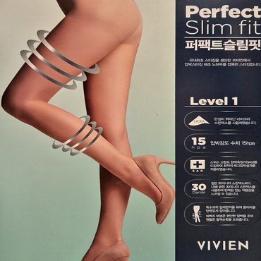 비비안 (행사단품)[PH2451]직장인&학생용 퍼팩트 슬림핏1 압박스타킹