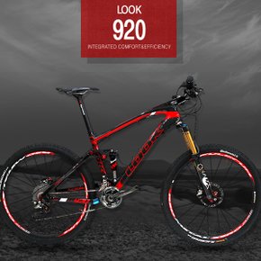 완벽조립포장/ 룩 920  3K 카본 풀서스펜션 시마노 XTR M9000 풀셋 22단 산악용 조립 자전거