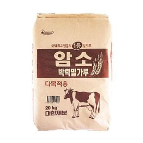 (면)대한제분암소박력다목적밀가루  20kg