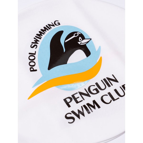 PENGUIN SWIM CLUB  SWIM CAP (POOL WHITE)