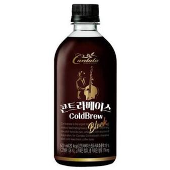  칸타타 콘트라베이스 콜드브루 블랙 500ml (24개)