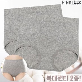 뱃살보정속옷 순면 똥배 커버업 복대 여성팬티2종 그레이_P304653449