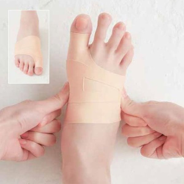 확대된 대표 세르반 테이핑 압박 엄지발가락 서포터