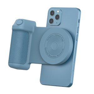 BOB BBC-8 파스텔 맥세이프 블루투스 스마트폰 카메라 셔터 핸드그립 한손촬영 셀카모드 수동셔터 무
