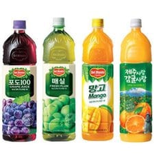 매실 2개포도2개감귤4개망고 4개 1.5ℓ x 총12pet