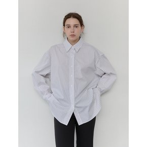 Stripe Overfit Shirt - Stripe