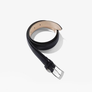 샌프란시스코마켓 SANTA TRINITA 산타 트리니타 벨트 TAA2M80005 PRINTED LIZARD CALF LEATHER BELT BLACK