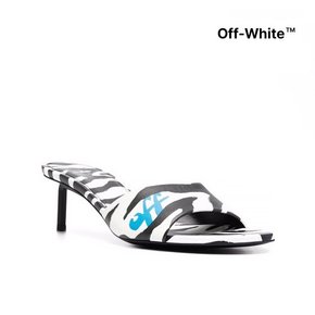 Off-White 오프화이트 알렌 지브라 프린트 뮬 240 OWIJ016S22LEA0031001_BLACKWHITE