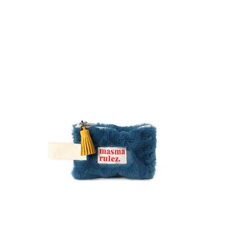 마스마룰즈 Mini strap pouch _ Bodry 피코크블루