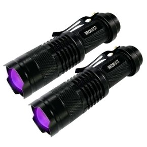 UV 자외선 라이트 Q-395 블랙 2개