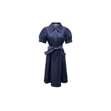 tibaeg HIDEN DRESS NAVY 하이든 원피스 네이비