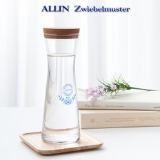 ALLIN 알린 쯔비벨블루 북유럽풍 디켄터 유리와인쥬스물병 610ML