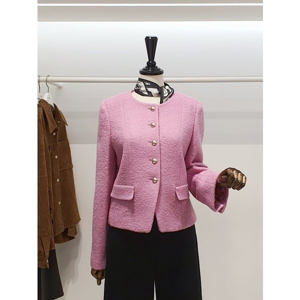 [파주점] 쥬크 주크 노카라 울혼방 부클 자켓 V254MSF939