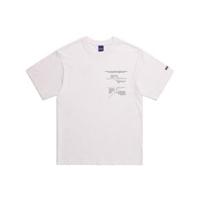 SWIMMING GUIDE TEE (WHITE)