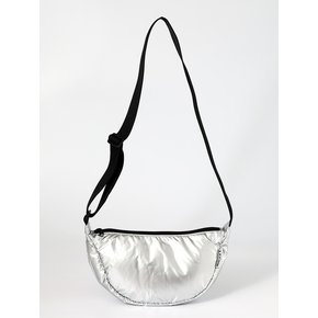 Light Half Moon Hobobag - Silver