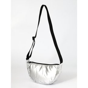 Light Half Moon Hobobag - Silver