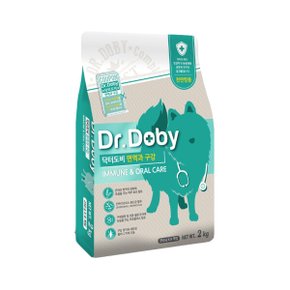 닥터도비 면역과 구강 강아지 기능성 건강 사료 2kg