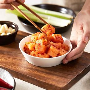 30년 전통 여수 백서방 깍두기 3kg /HACCP인증