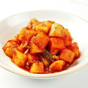 30년 전통 여수 백서방 깍두기 3kg /HACCP인증