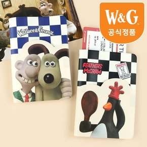 월레스와 그로밋 여권 케이스 ver2 랜덤1개 5000 지갑 커버 가족 캐릭터 여권파우치 케이스