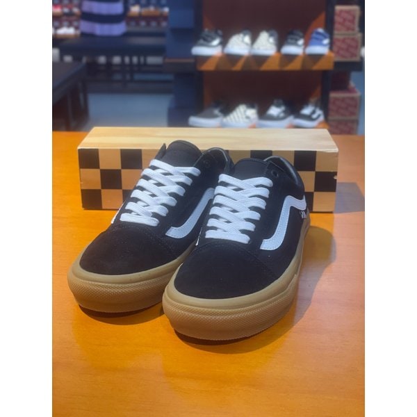 [여주점] (남여공용) 스니커즈 검솔 스케이트 올드스쿨 (블랙) (VN0A5FCBB9M)