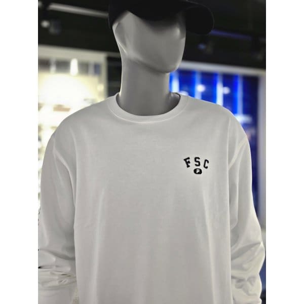 [파주점] 유니  그래픽 포인트 긴팔 티셔츠 (FS2RLH1101X-OWH)