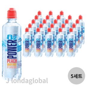 농심 파워오투 복숭아 자몽 스포츠 음료 500ml 120개