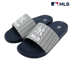 MLB스트라이프캠핑슬리퍼GY