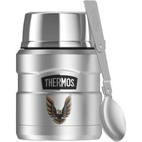 독일 써모스 보 도시락통 죽통 푸드자 Pontiac Official Firebird Flames Thermos 스테인리스 스