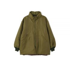 NEEDLES 니들스 Hooded Down Sur Coat Olive (LQ142) (후디드 다운 수르 코트)